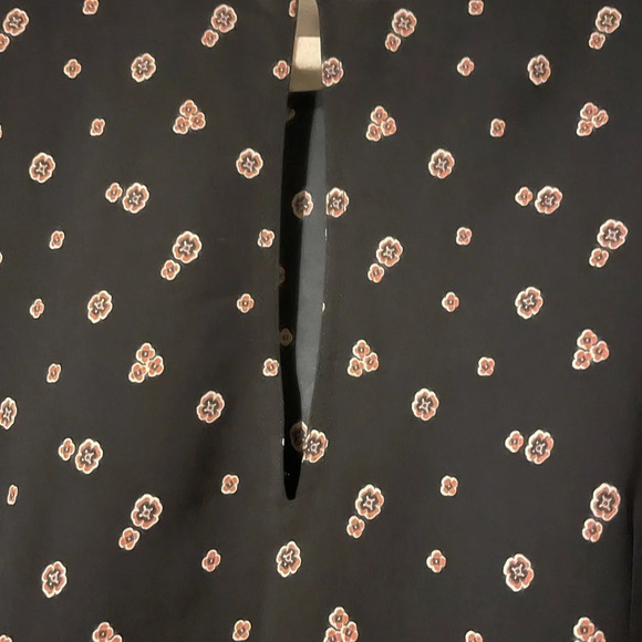 Abercrombie and Fitch Long Sleeve Paisley Boho Shift Dress Size Medium - Picture 9 of 9